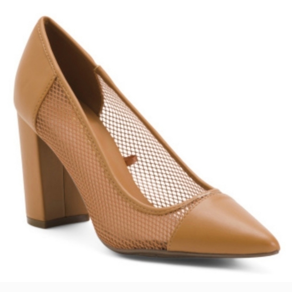 Marc Fisher Women Mesh Gildie-R The Pointed toe Heels shoes sz 9.5M